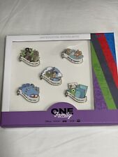 Disney One Family Pin Event Family Sing-A-Long Box LE 300 pin. 5 Pins Included. picture
