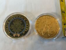 Saint Michael Police Prayer Challenge Coin bulk 10 pieces wholesale price new picture