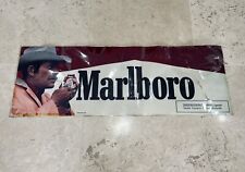 VINTAGE 1988 Marlboro Cigarettes Sign Cowboy Phillip Morris Store Display🔥🔥 picture