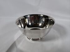Oneida Silversmiths Paul Revere Reproduction 4 Inches Footed Bowl Silver Plate picture