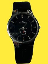 Skagen Mickey Mouse Womens Wrist Watch Black Dial Rare Never Worn In Box picture