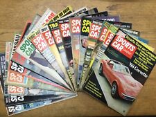 Lot 17 Vintage Sports Car Graphic Magazines, 1964-67, Muscle Cars, Drag Racing picture
