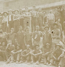 OLD Photo 8 St REPUBLIC STEEL Canton OH 1919 Black INT Occupational Hard Workers picture