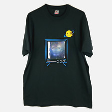 RARE Vintage Sci-Fi Channel T Shirt Original 1990s Science Fiction Hologram XL picture