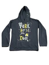 Disney Parks Youth LARGE Park Hop Till You Drop Pullover Hoodie #DisneyLife picture