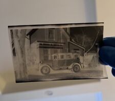c1930 Old Car Wagon Ford? In Front Of House Vermont VT Area Negative Photo picture