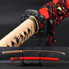 Brass Mountings Manganese Steel Japanese Samurai Katana Sword High-end Bo-hi picture