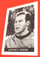 Star Trek Leaf Brands 1967 Desilu Trading Card #47 captain's statue picture