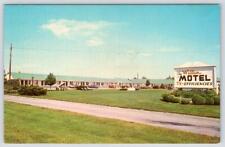 1960-70's REHOBOTH BEACH DELAWARE WILLIN MOTEL CLASSIC CARS VW BUS POSTCARD picture
