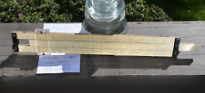 Vintage Slide Rule The Frederick Post 1462 Slipstick Wood Metal Fair condition picture