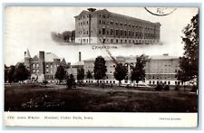 1907 Iowa State Normal Gymnasium Building Cedar Falls IA Posted Antique Postcard picture