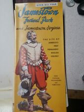 Vintage Brochure Jamestown Festival Park and Jamestown Virginia Open All Year picture