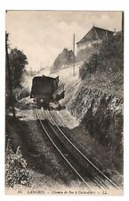 Postcard Langres France Cog Railway Bridge Train 1910 View Vintage picture