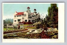 Hollywood CA-California, Paul De Longprae's Residence, Antique Vintage Postcard picture