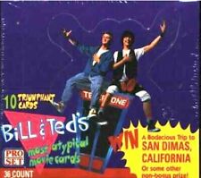 Bill and Ted most a typical movie cards wax box picture