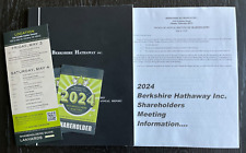 2024 Berkshire Hathaway Meeting Credentials & Annual Report, Proxy picture