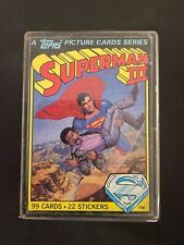 Superman III Complete Topps Picture Card Set with Stickers ST3-4 picture
