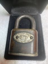 Vintage Independent Lock Company (ILCo) Padlock Fitchburg Mass No Key SA8 picture