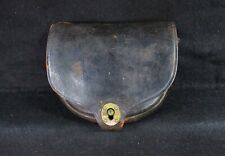 Antique US leather cartridge box -Dyer - pouch   Indian wars picture