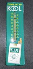 VINTAGE ADVERTISING KOOL   CIGARETTES  STORE THERMOMETER MENTHOL KINGS picture