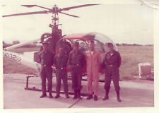 Vtg Photo Tenguel Ecuador Hiller OH-23 Raven Helicopter Military Base April 1963 picture
