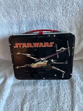 Original 1977 Star Wars metal lunch box and thermos picture
