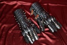 Armour Steel Gothic Gauntlet Gloves Larp Vintage Medieval Gloves Iron Gauntlet picture
