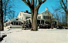 postcard Winter At The Inn On Lake Waramaug New Preston Connecticut A6 picture