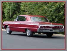 1964 Chevrolet Impala SS, 2 door coupe, Refrigerator Magnet, 42 MIL Thickness picture