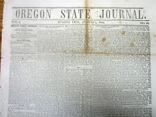 1865 newspaper US Supreme Court Chief Justice s opinion NEGR0 SUFFRAGE Civil War picture