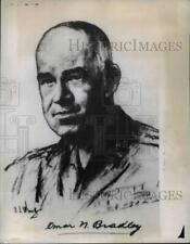 1944 Press Photo General of the Army Omar Nelson Bradley picture