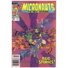 Micronauts (1984 series) #6 Newsstand in Fine minus condition. Marvel comics [m@ picture