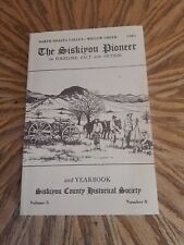 THE SISKIYOU PIONEER Vol 5 No 8 Siskiyou 1985 picture