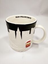 Starbucks San Francisco 3D City Skyline Trolley 2012 Ceramic 16oz Coffee Mug picture
