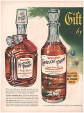 1950 Kentucky Tavern Bourbon & Old Thompson Whiskey 2-Page Vtg Magazine Print Ad picture