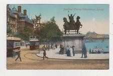 London,U.K.Boadicea Statue at Westminster Bridge,Trolley Cars,c.1909 picture