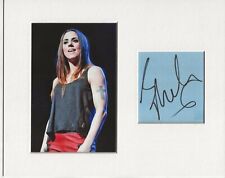 Melanie Chisholm spice girls signed genuine authentic autograph signature AFTAL picture