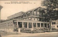 Claremont,NH The Colonial,Commerical Hotel Sullivan County New Hampshire Vintage picture