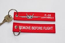 F-35 Lightning keychain keyring bagage tag picture