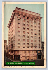 Vintage Postcard Hotel Nogaro Montevideo Muncie Indiana 1950 picture