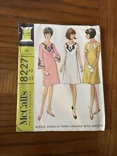 Vintage McCall's 1966 Sewing Pattern 8227, dress. Size 14, Bust 34 picture