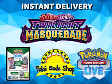 TWILIGHT MASQUERADE LIVE CODES Pokemon Online Code INSTANT QR EMAIL DELIVERY picture