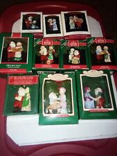 Mr. & Ms. Claus Hallmark Collection ornaments lot picture