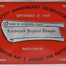 1967 Frontier Day Antique Car Festival Show Cincinnati Landmark Baptist Temple picture
