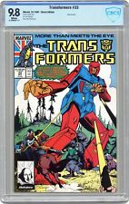 Transformers #33 CBCS 9.8 1987 21-2EE6E3F-117 picture