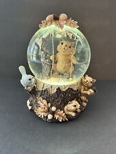 Cracker Barrel Squirrel Glitter Globe Retired - Pre-Owned Works picture