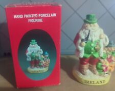 Vintage Santa's Of The Nations Porcelain Figurine 1991 4