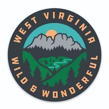 West Virginia Wild & Wonderful Sticker Decal picture