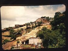 NL16 ORIGINAL KODACHROME 35MM SLIDE 1950s TAXCO MEXICO MOUNTAIN SIDE houses  picture