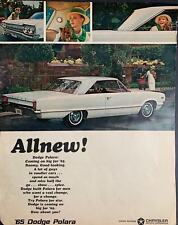 Vintage 1965 Dodge Polara Print Ad picture